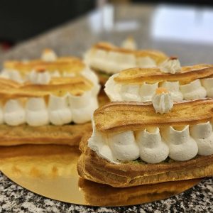 Eclair salée Avocat et Saumon